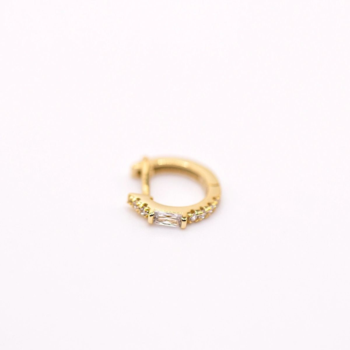 PSYCHE | Huggie - Goddess of the Soul - 18k Gold plated Sterling Silver AVA Jewelry Designs