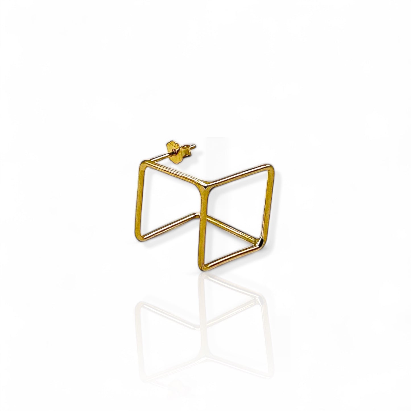 FORSETI | Stud - Goddess of Justice - 18k Gold plated Sterling Silver AVA Jewelry Designs