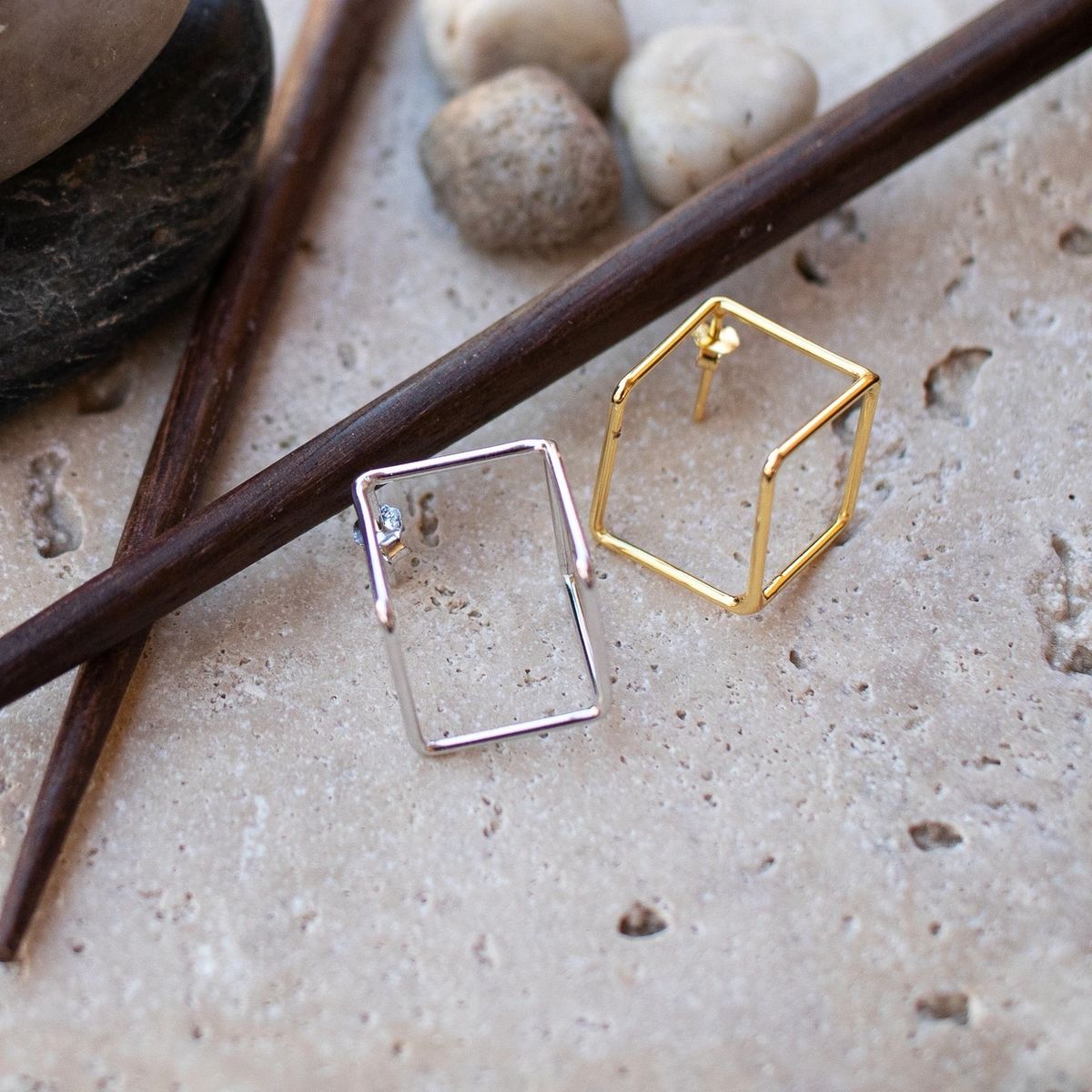 FORSETI | Stud - Goddess of Justice - Sterling silver AVA Jewelry Designs