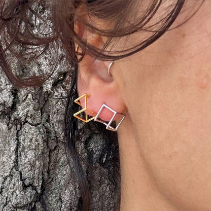 FORSETI Mini | Goddess of Justice - SINGLE - 18k Gold plated Sterling Silver AVA Jewelry Designs
