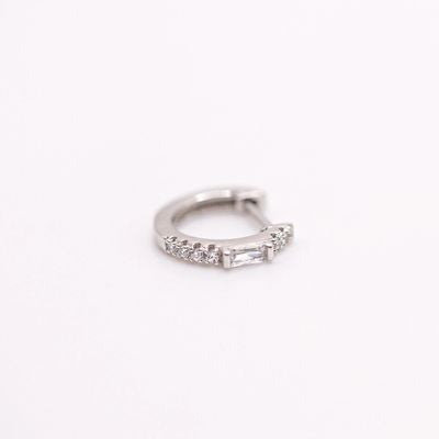 PSYCHE | Huggie - Goddess of the Soul - Sterling silver AVA Jewelry Designs
