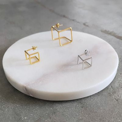 FORSETI Mini | Goddess of Justice - SINGLE - 18k Gold plated Sterling Silver AVA Jewelry Designs