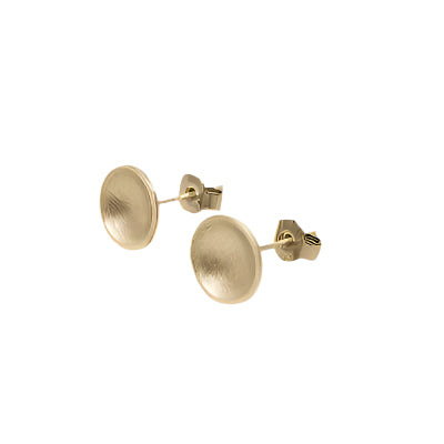 VENUS | Studs - The Bowl of Integrity, Generosity and Femininity - Yellow Gold filled Sterling Silver AVA Jewelry Designs